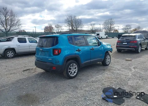 2021 Jeep Renegade Latitude 4X4 z USA, uszkodzony, nr VIN ZACNJDBBXMPN31275